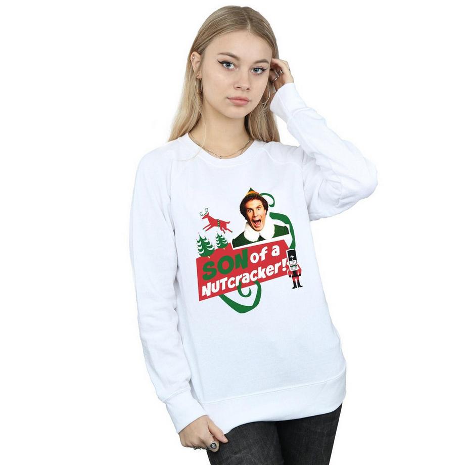 Elf Son Of A Nutcracker Grafik Sweatshirt  