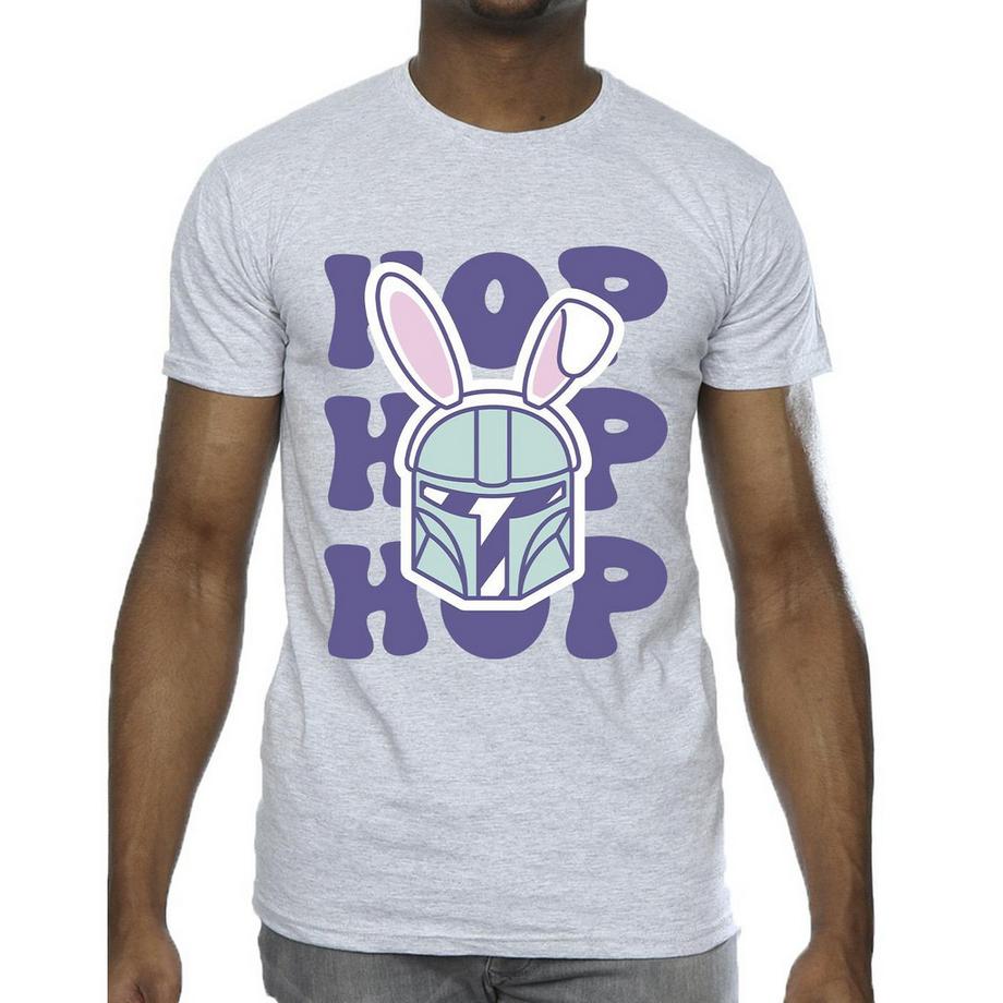 STAR WARS Mandalorian Hop Into Easter T-Shirt  