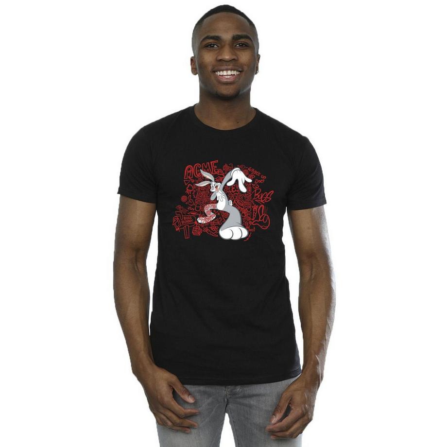LOONEY TUNES Bugs Bunny T-Shirt Imprimé Graphique  