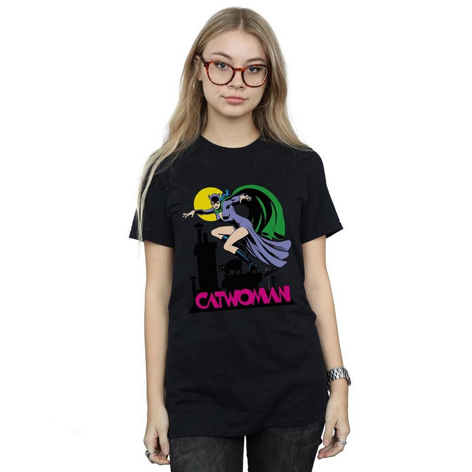 DC COMICS T-Shirt Imprimé Graphique Catwoman  