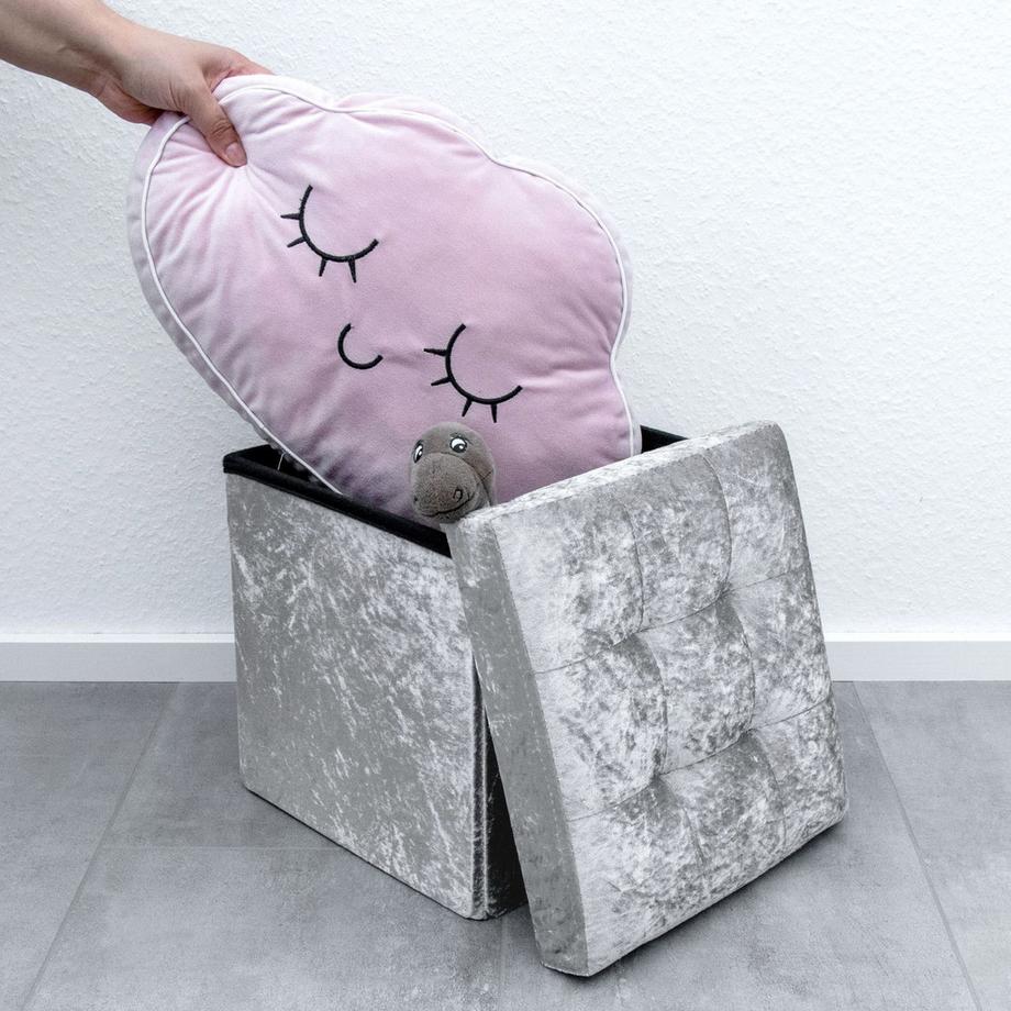 Intirilife Faltbarer Sitzhocker  