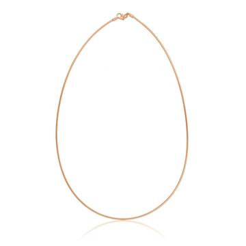 Collier Omega Glied Rotgold 750, 1.4mm, 42cm