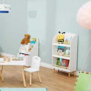 Northix Bibliothèque pour enfants à 3 compartiments  