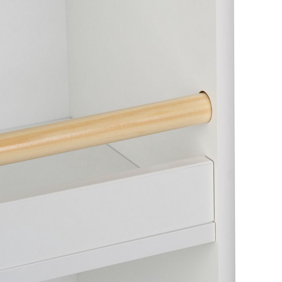 Northix Kinderbücherregal mit 3 Fächern  