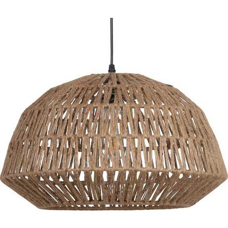 mutoni Lampe à suspension Kace jute naturel Ø45  