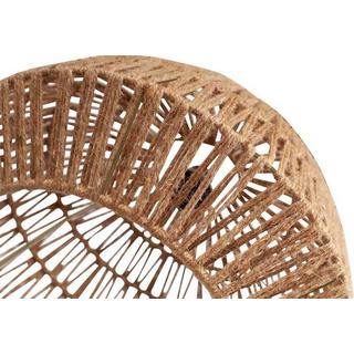 mutoni Lampe à suspension Kace jute naturel Ø45  