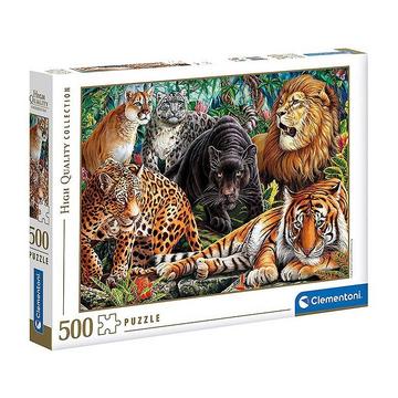 Puzzle Wild Cats (500Teile)