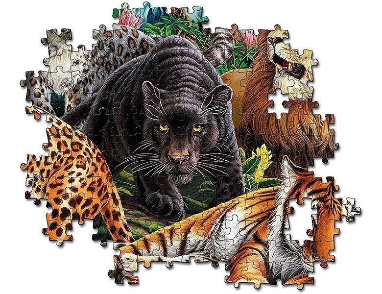 Clementoni  Puzzle Wild Cats (500Teile) 