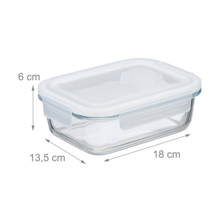 Northix Gläser mit Deckel im Set  