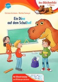 Ein Dino auf dem Schulhof Seltmann, Christian; Tiemeyer, Matthia (Illustrationen) Couverture rigide 