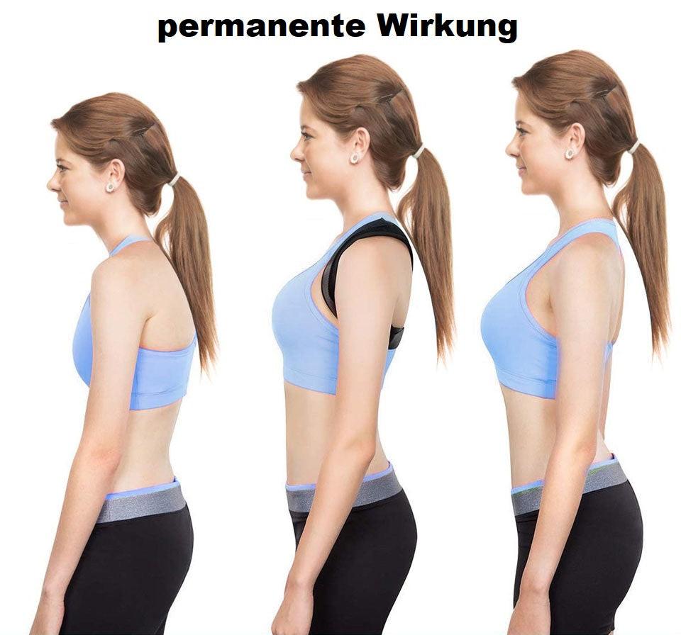 YUWANET  Geradehalter (verstellbar) 