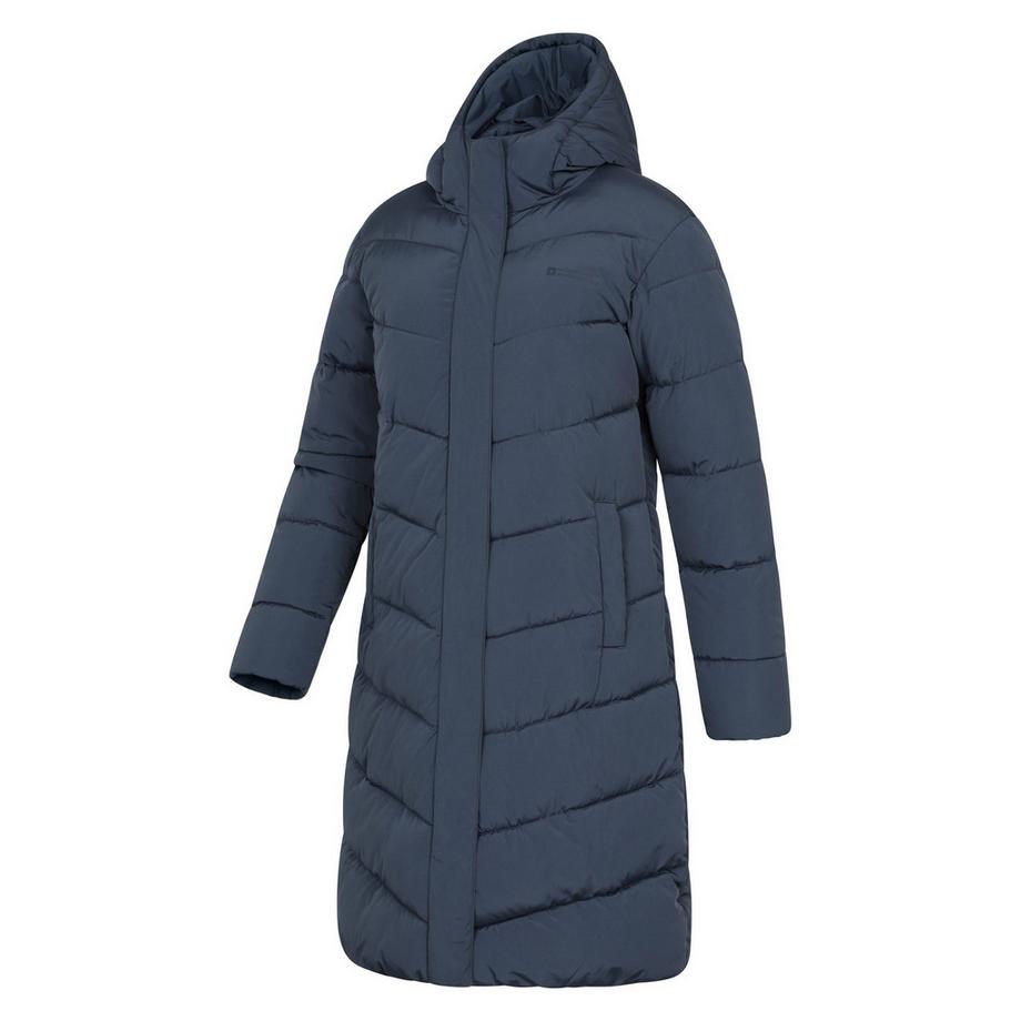 Mountain Warehouse Veste Longue Matelassée avec Capuche  