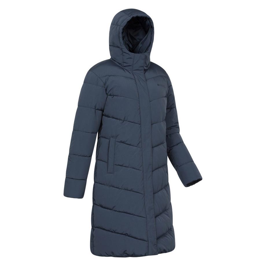 Mountain Warehouse Veste Longue Matelassée avec Capuche  