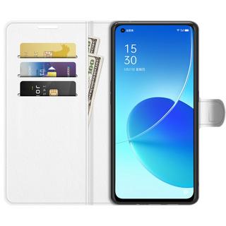 Cover-Discount  OPPO Reno6 - Leder Etui Hülle 