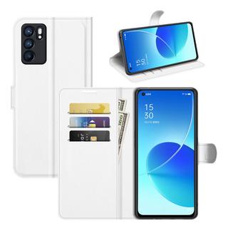 Cover-Discount  OPPO Reno6 - Leder Etui Hülle 