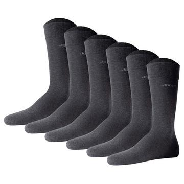 Chaussettes  Pack de 6-Unisex premium essential organic cotton Socks 6p