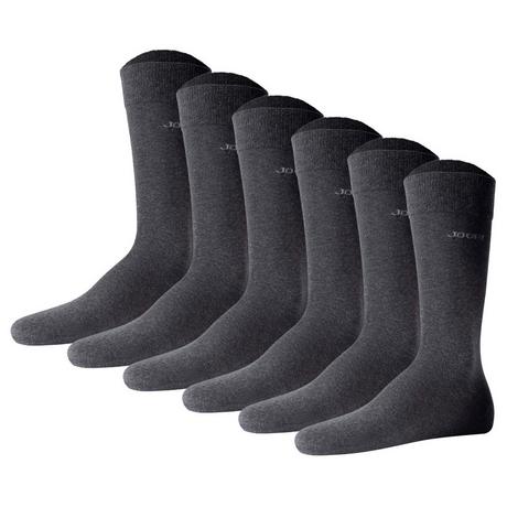 JOOP! Chaussettes Unisexes Premium Essential Coton Bio Lot de 6  