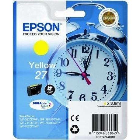 EPSON  EPSON Tintenpatrone yellow T270440 WF 3620/7620 300 Seiten 