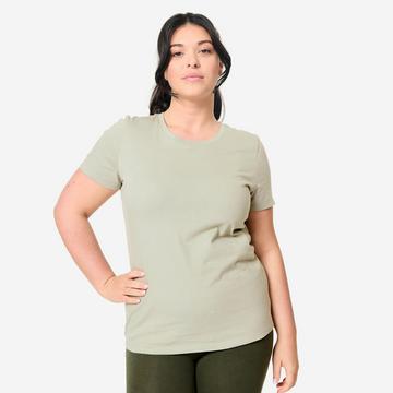 T-shirt donna regular fit cotone