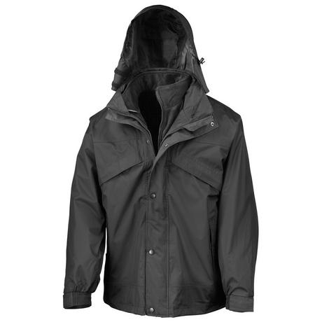 Result  3 In 1 Zip And Clip StormDri Waterproof Windproof Jacket 