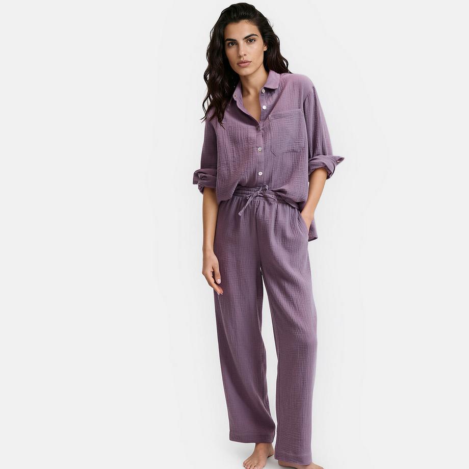 Pyjama en gaze de coton