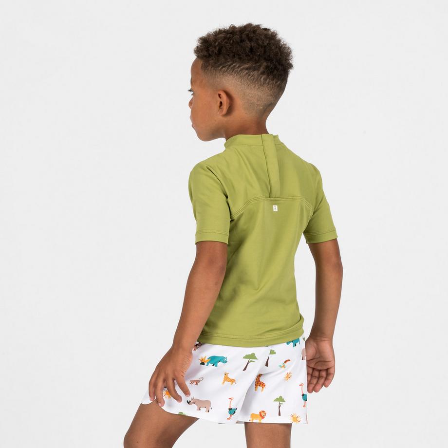 DECATHLON  Top neonato anti-UV maniche corte sintetico 