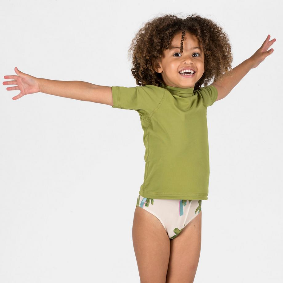 DECATHLON  Top neonato anti-UV maniche corte sintetico 