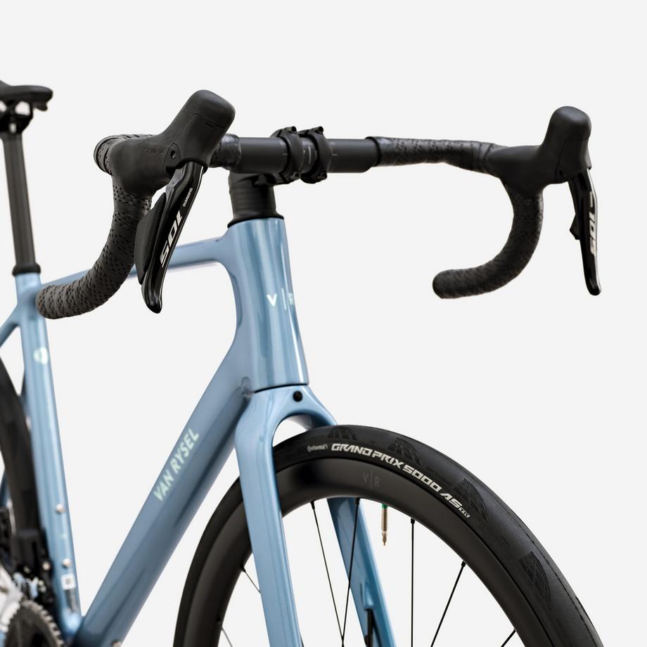 VAN RYSEL  Bici da corsa endurance Shimano 105 Di2 Telaio in carbonio 