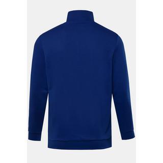 JP1880  Pullover polo di felpa con collo alto con zip, fino alla tg. 8XL 