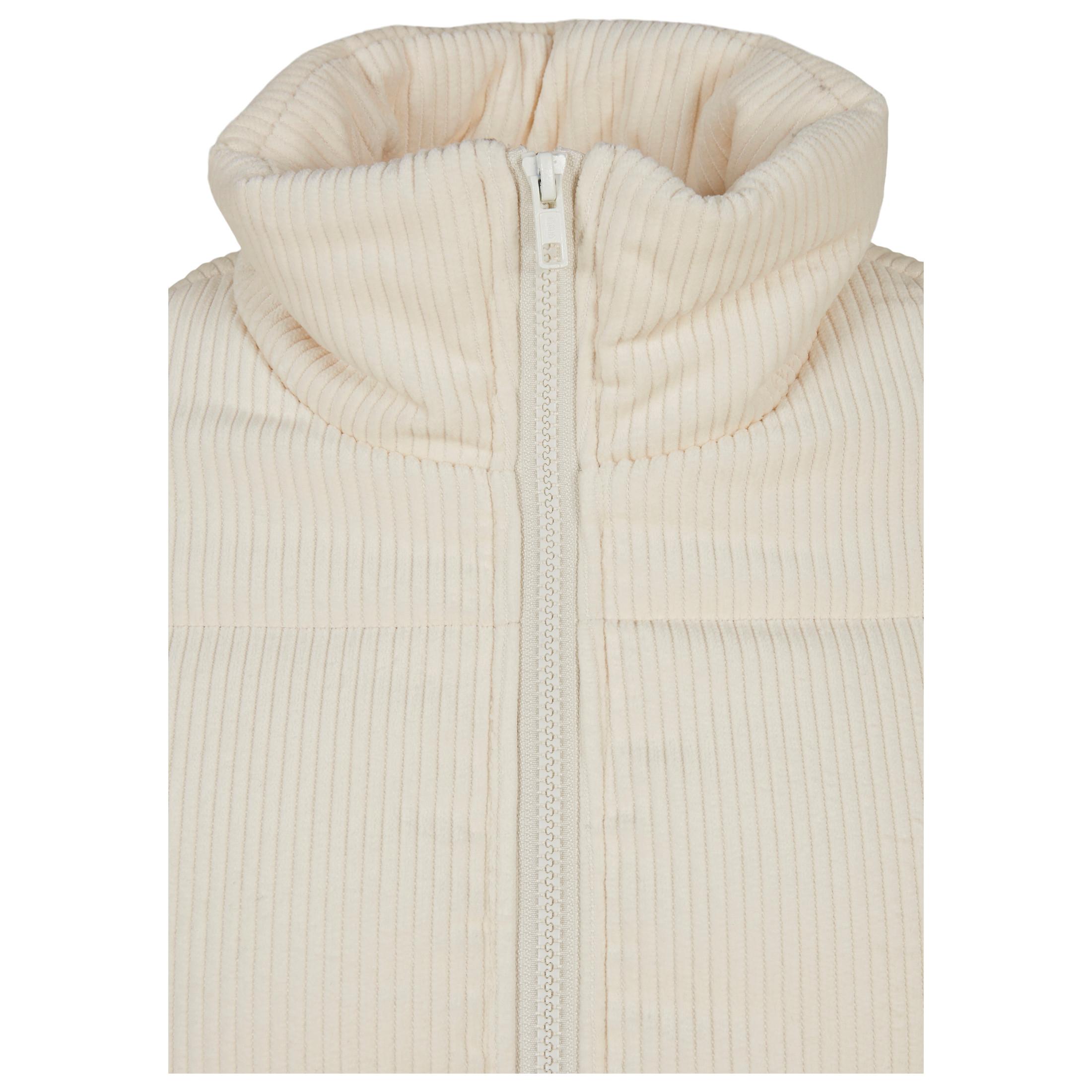 URBAN CLASSICS Giacca Puffer in Velluto a Coste Taglie Grandi  