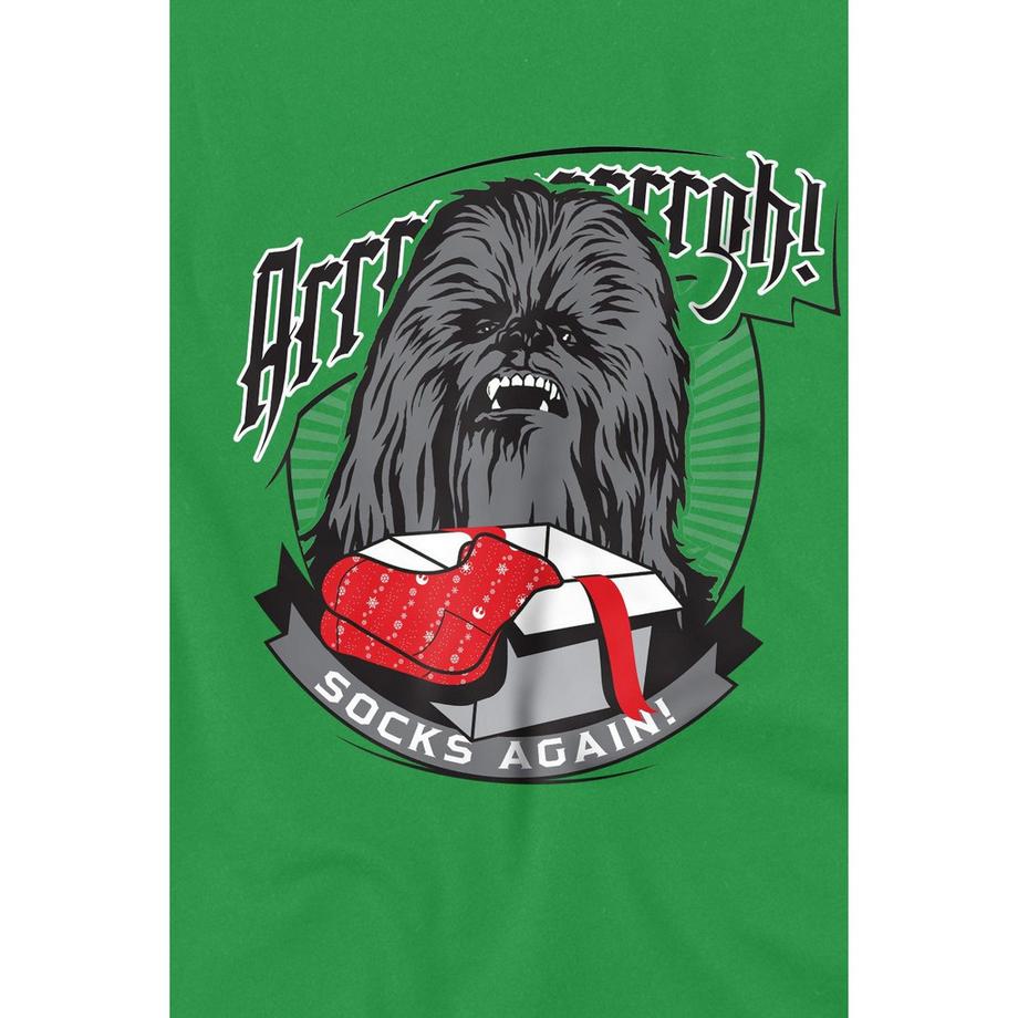 STAR WARS Arrrrgh! Socks Again! T-Shirt Design Natalizio  