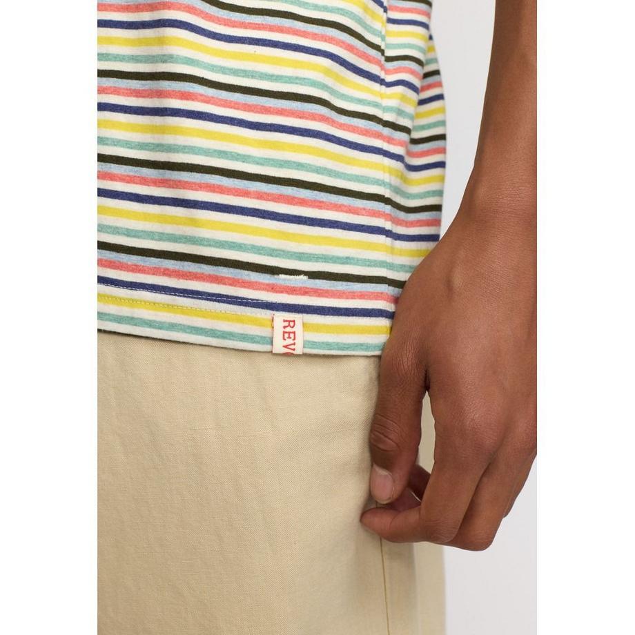 Revolution 1383 Regular T-shirt Rayé  