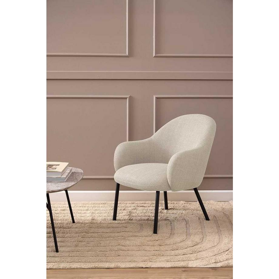 mutoni Chaise de salon Rurela beige  