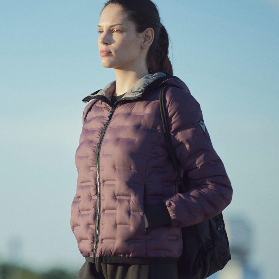 macron Athleisure FCC Cortina Piumino con Cappuccio  