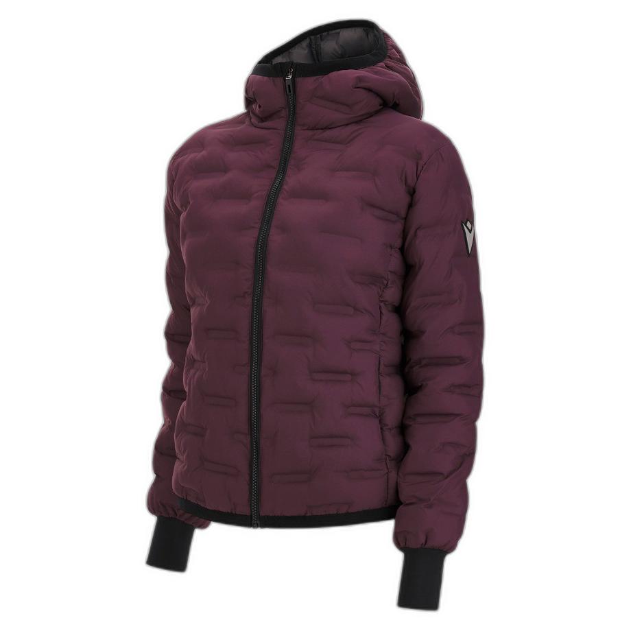 daunenjacke mit kapuze, damen athleisure fcc cortina