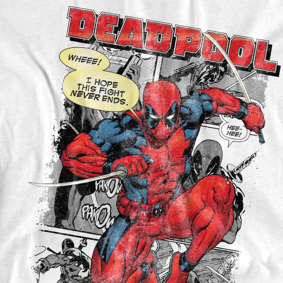 Deadpool T-Shirt Imprimé Comic  