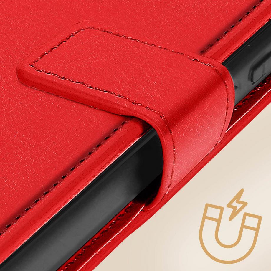 Avizar  Étui Motorola Moto G84 Vintage Rouge 