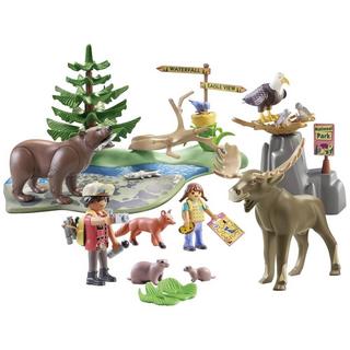 Playmobil  Wiltopia - dépiquer les animaux de l'Amérique du Nord 