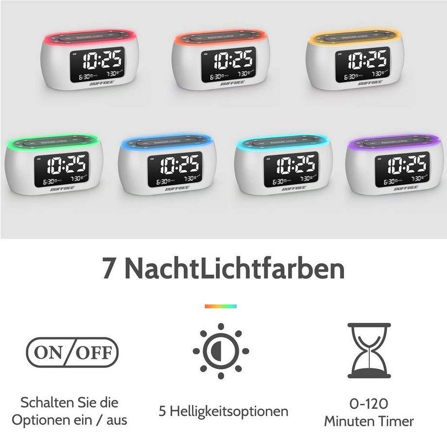 Alopini  Digitaler Radiowecker 