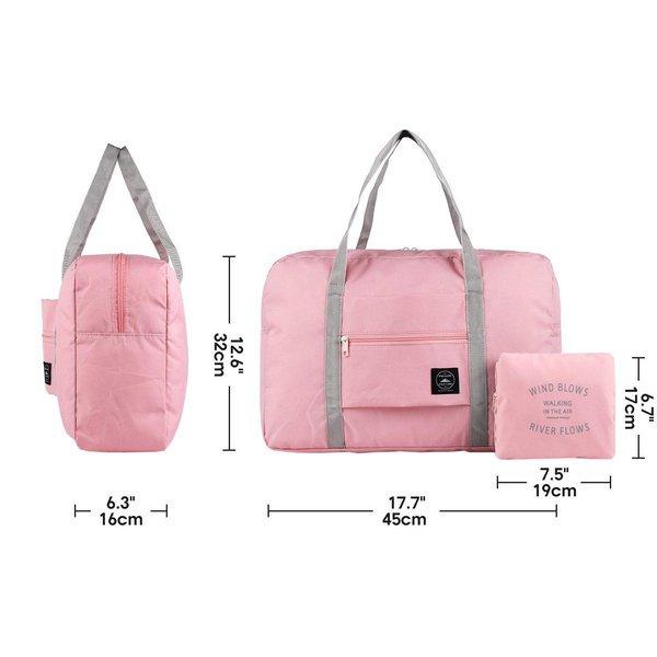 eStore Faltbare Reisetasche Rosa  
