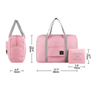 eStore Faltbare Reisetasche Rosa  