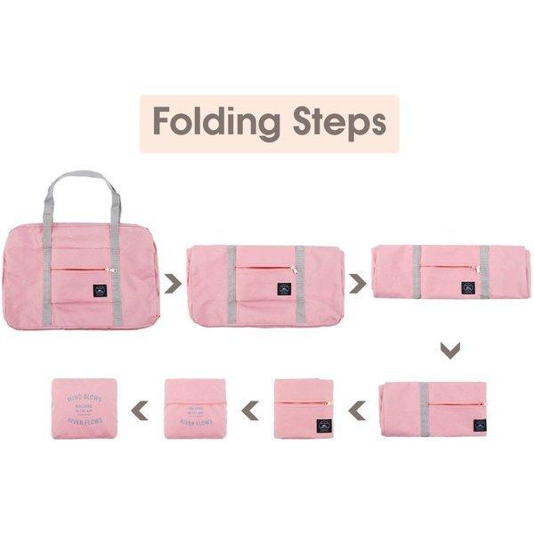 eStore  Faltbare Tasche - Rosa 