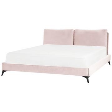 Letto con rete a doghe en Velluto Moderno MELLE