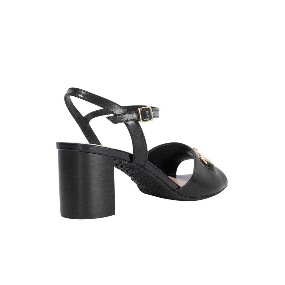 Dune London Sandali Jayar in Pelle Scamosciata Tacco a Blocco  