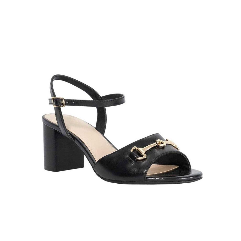 Dune London Sandali Jayar in Pelle Scamosciata Tacco a Blocco  