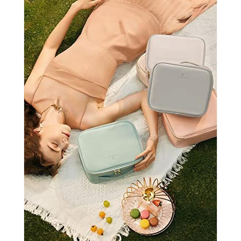 Only-bags.store  Kosmetiktasche-Kosmetikkoffer Große-Schminktasche Makeup-Tasche - Wasserdicht Waschtasche Tragbare 