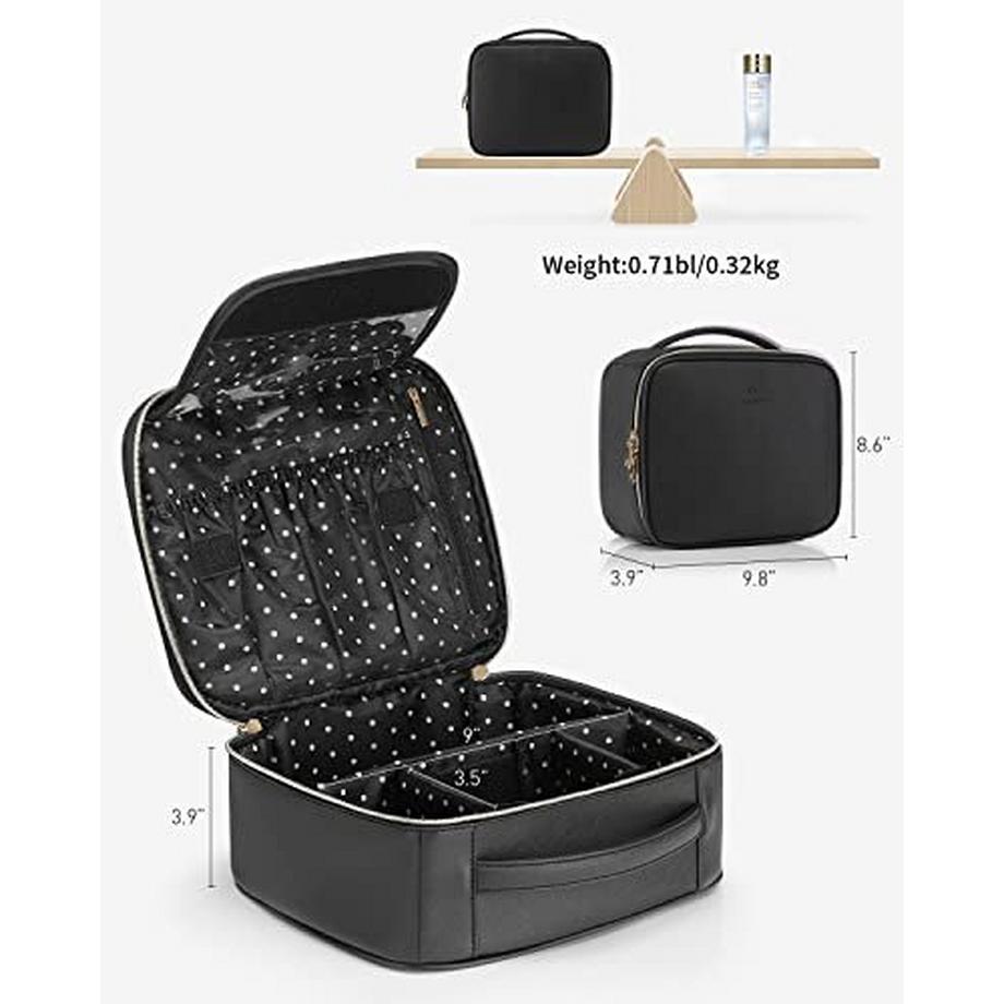 Only-bags.store  Kosmetiktasche-Kosmetikkoffer Große-Schminktasche Makeup-Tasche - Wasserdicht Waschtasche Tragbare 