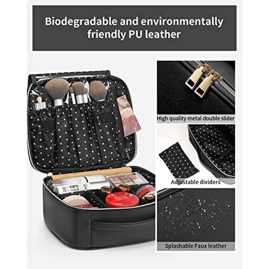 Only-bags.store  Kosmetiktasche-Kosmetikkoffer Große-Schminktasche Makeup-Tasche - Wasserdicht Waschtasche Tragbare 