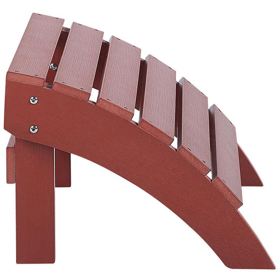 Beliani  Pouf de jardin en Bois synthétique  ADIRONDACK 