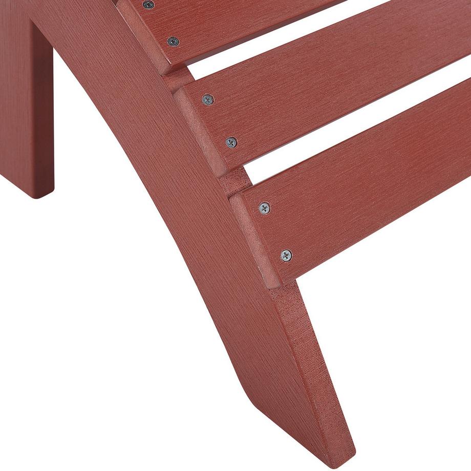 Beliani  Pouf de jardin en Bois synthétique  ADIRONDACK 